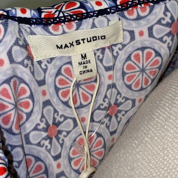 Max Studio Geometric Print Dress - Picture 13 of 13